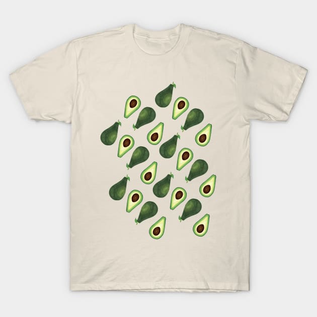 Avocado Party T-Shirt by estudioanzol